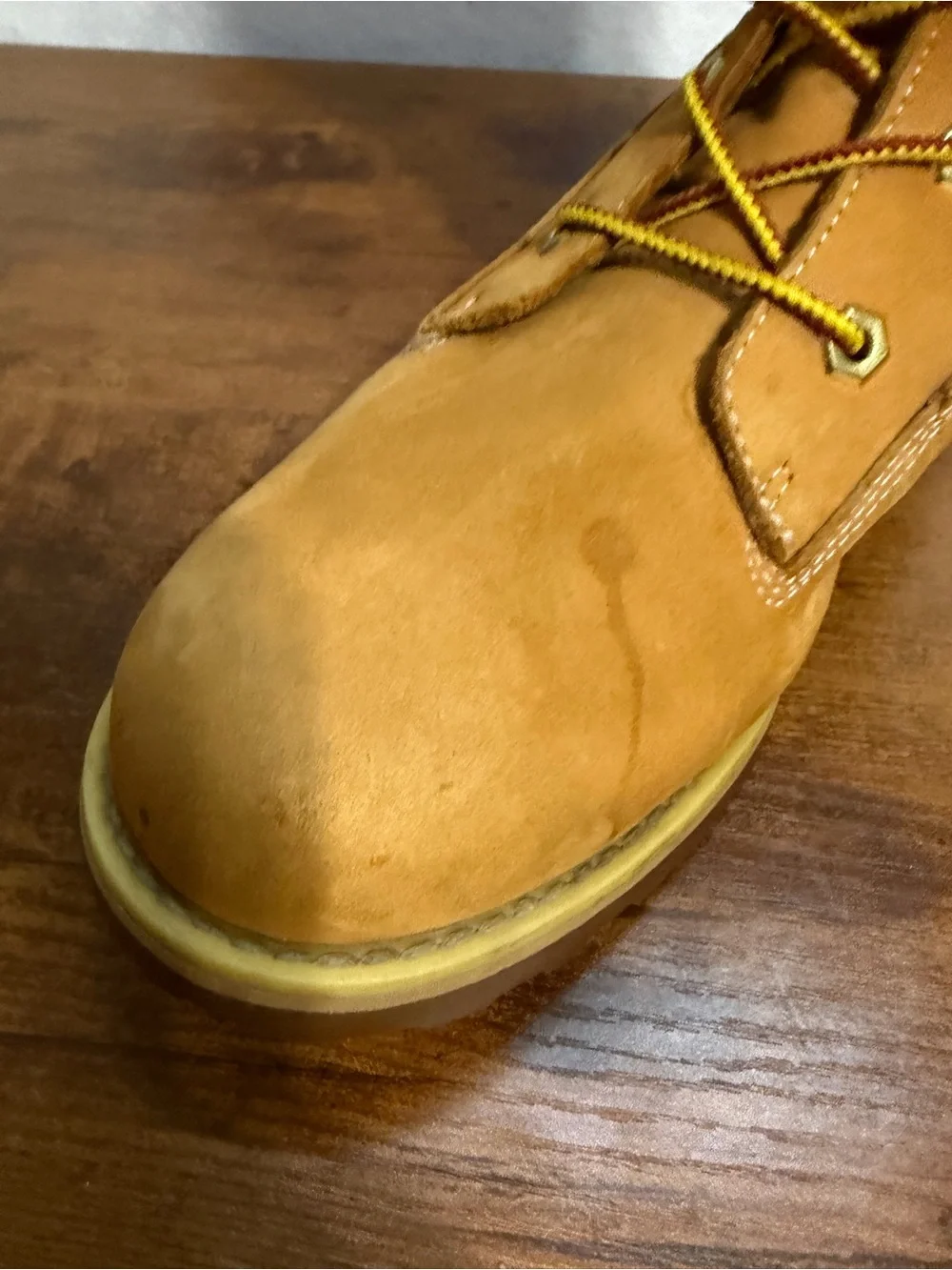 Timberland Kids Tall Lace-Up Boots in Wheat and Dark Brown